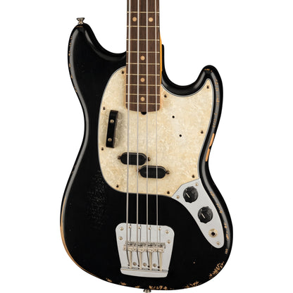 Fender JMJ Road Worn Mustang Bass in Black