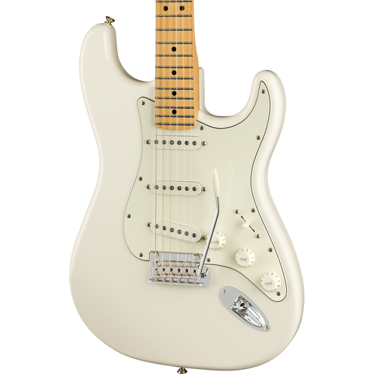 Fender Player Stratocaster® Electric Guitar, Polar White