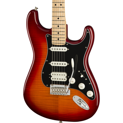 Fender Player Stratocaster® HSS, Aged Cherry Burst, Plus Top