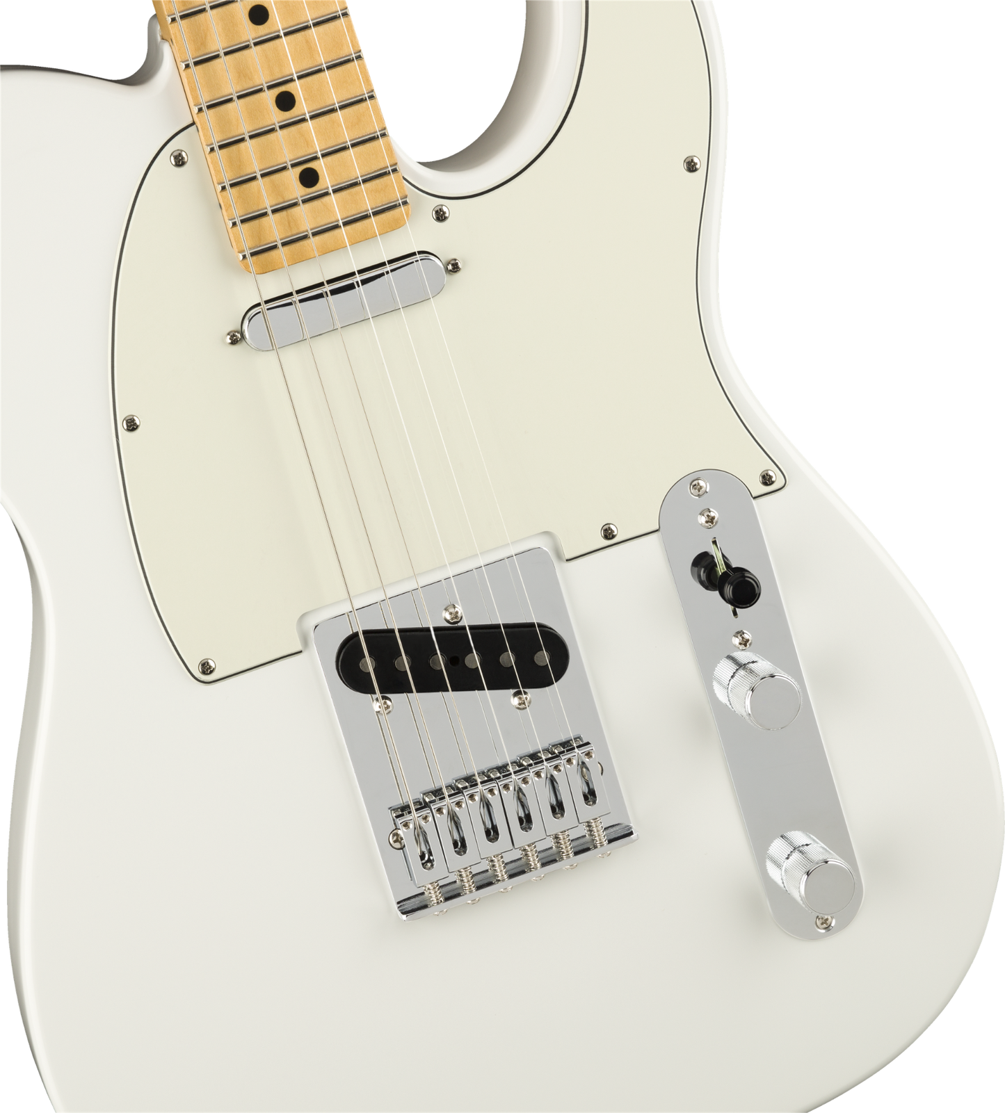 Fender Player Telecaster Electric Guitar - Maple Fingerboard - Polar White