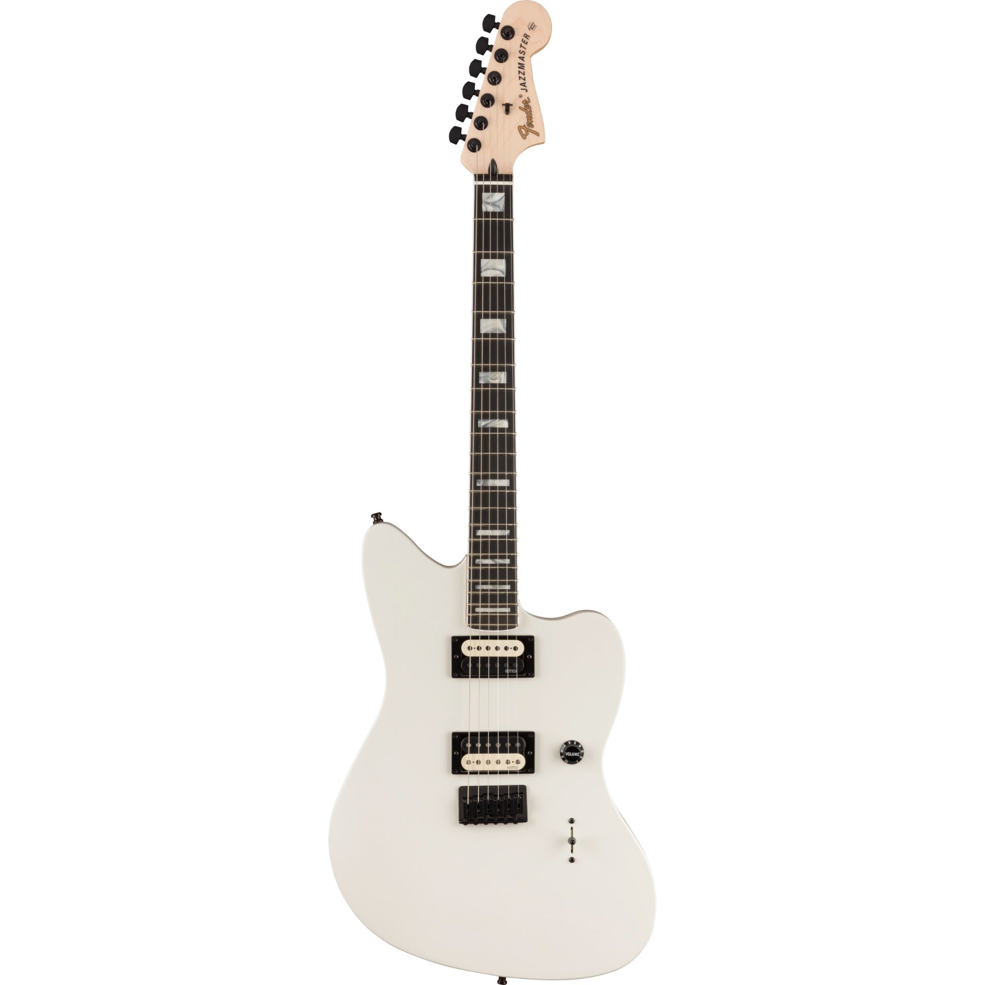 Fender Jim Root Jazzmaster V4 Electric Guitar in Flat White