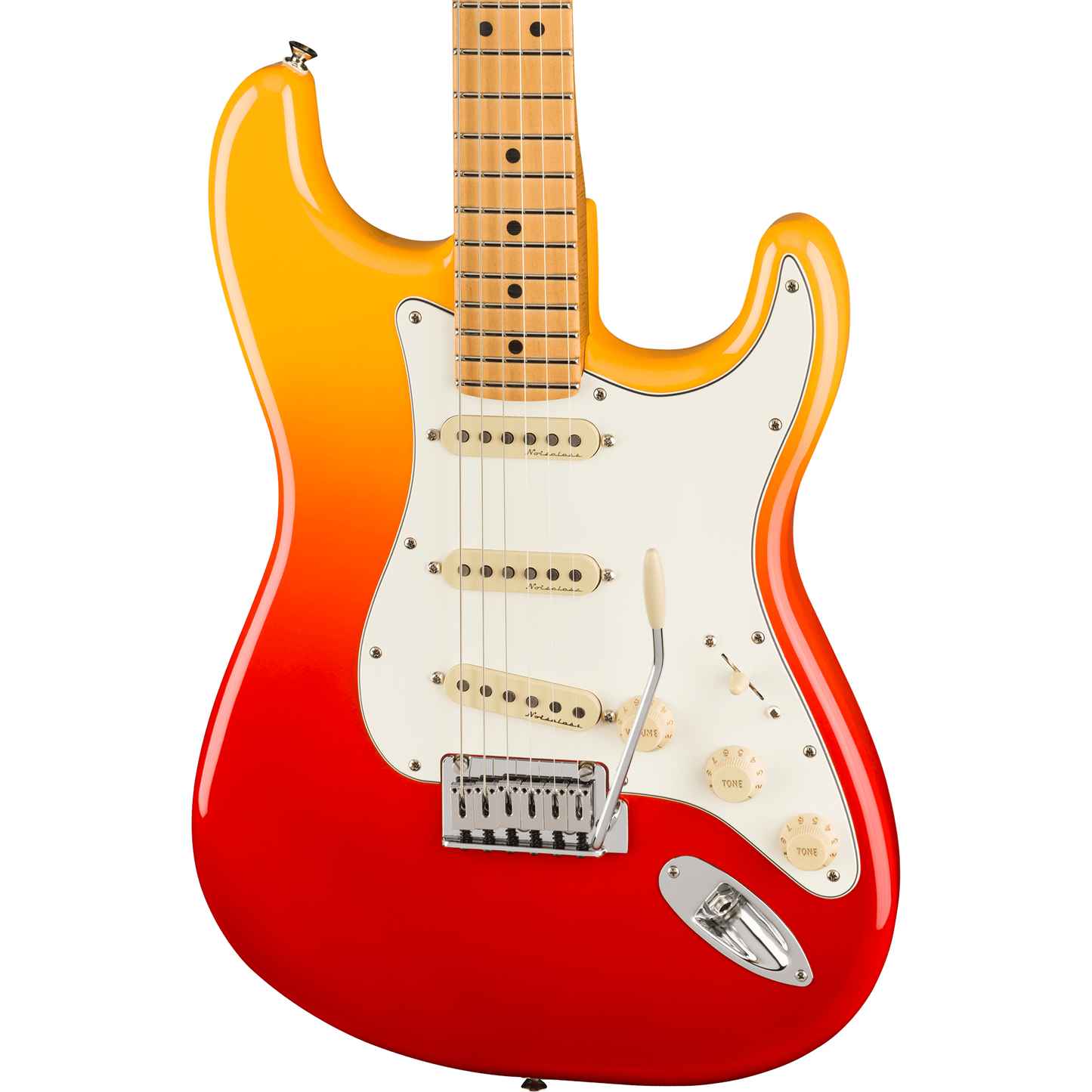 Fender Player Plus Stratocaster® Electric Guitar, Tequila Sunrise