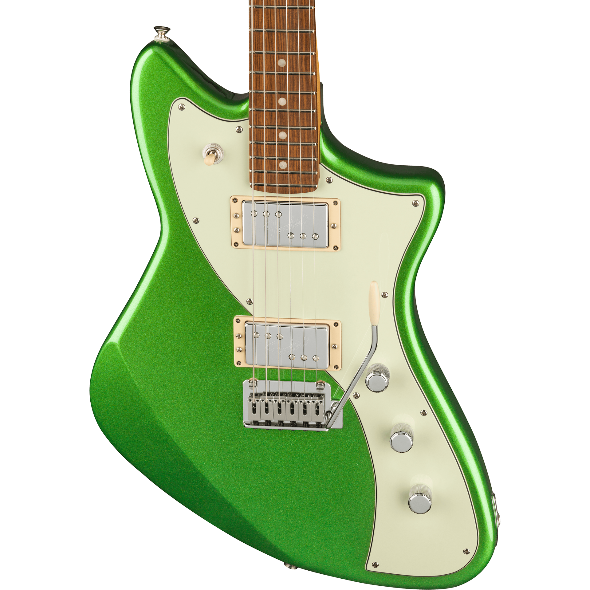 Fender Player Plus Meteora® HH Pau Ferro Electric Guitar, Cosmic Jade