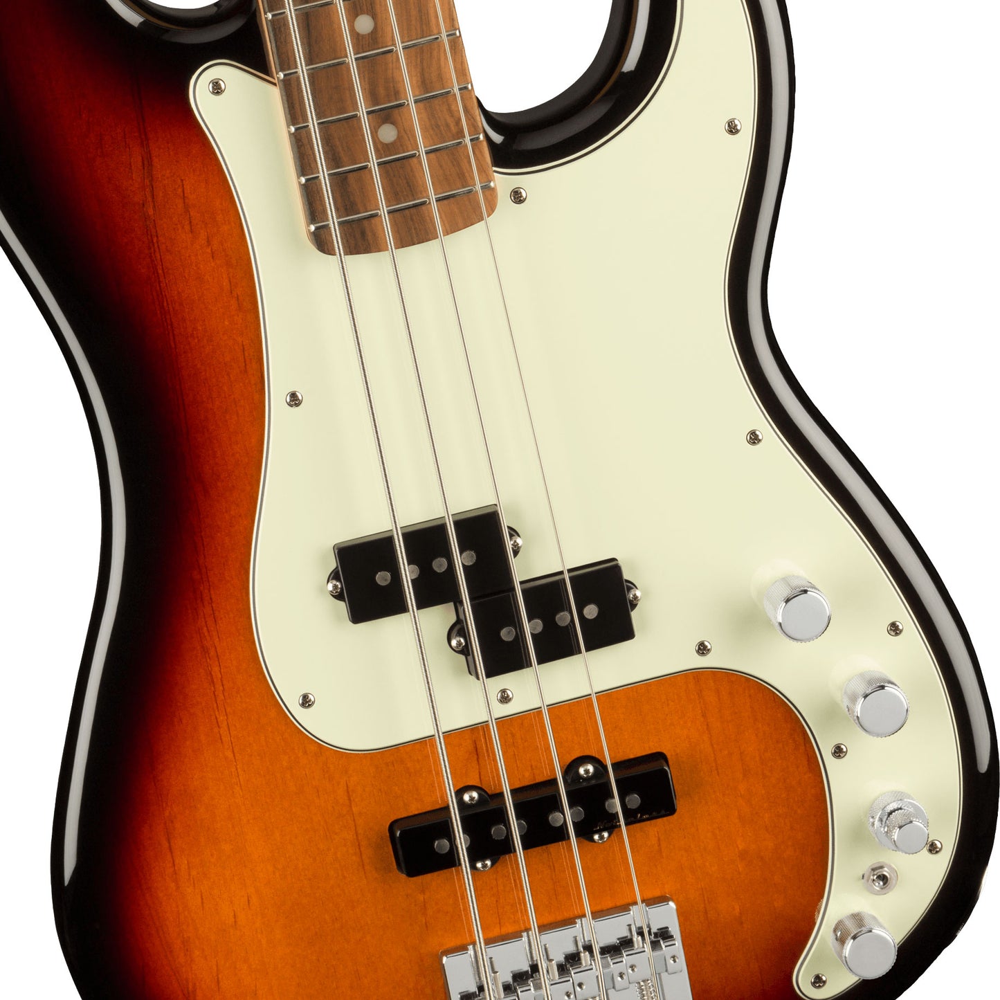 Fender Player Plus Precision Bass® Pau Ferro, 3-Color Sunburst