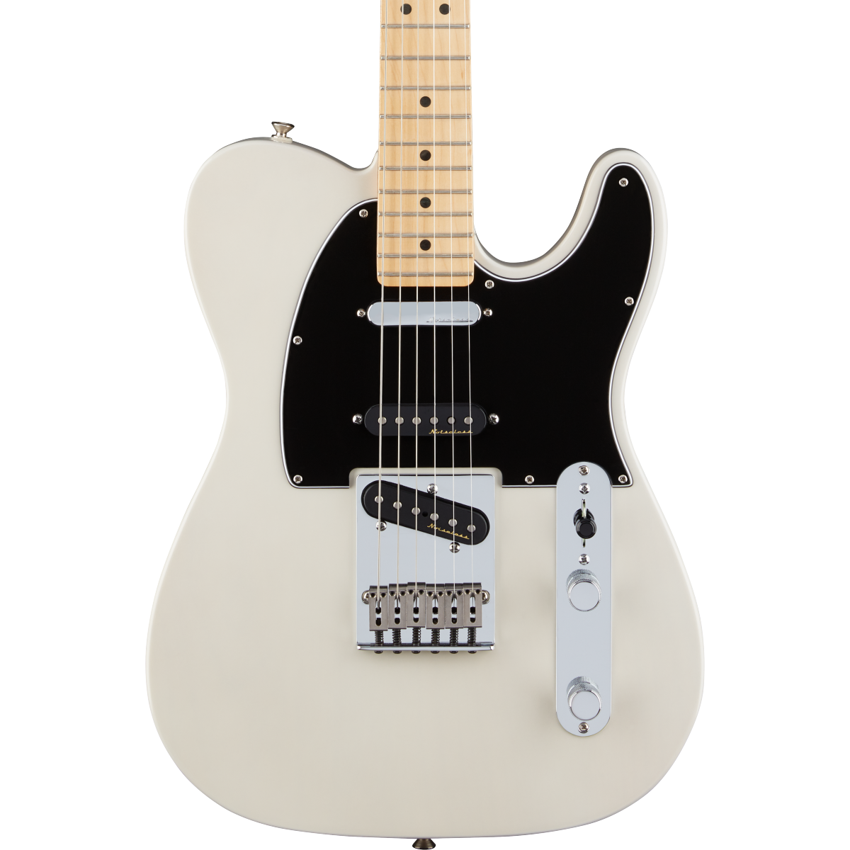 Fender Deluxe Nashville Telecaster Electric Guitar in White Blonde