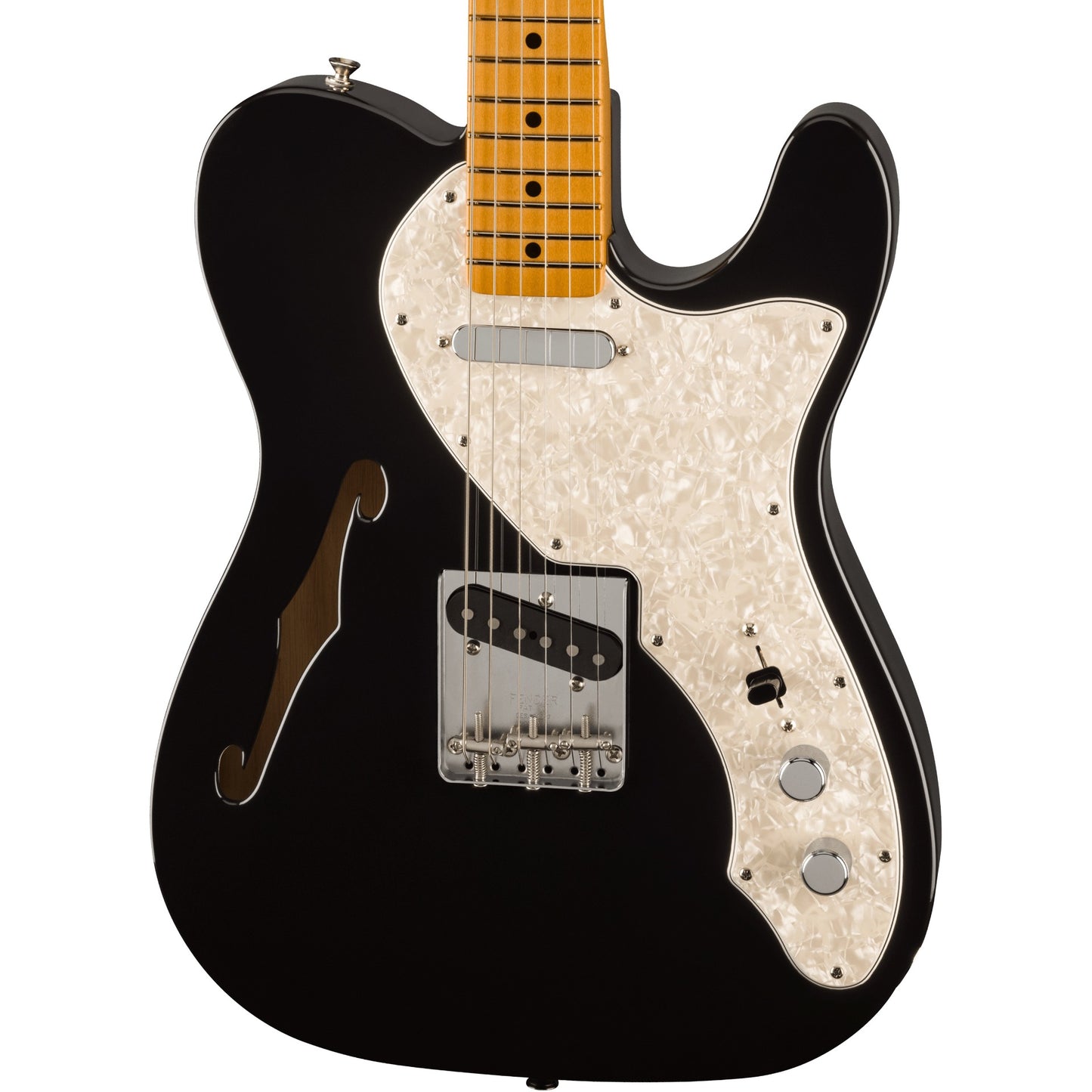 Fender Vintera® II '60s Telecaster® Thinline Electric Guitar - Black