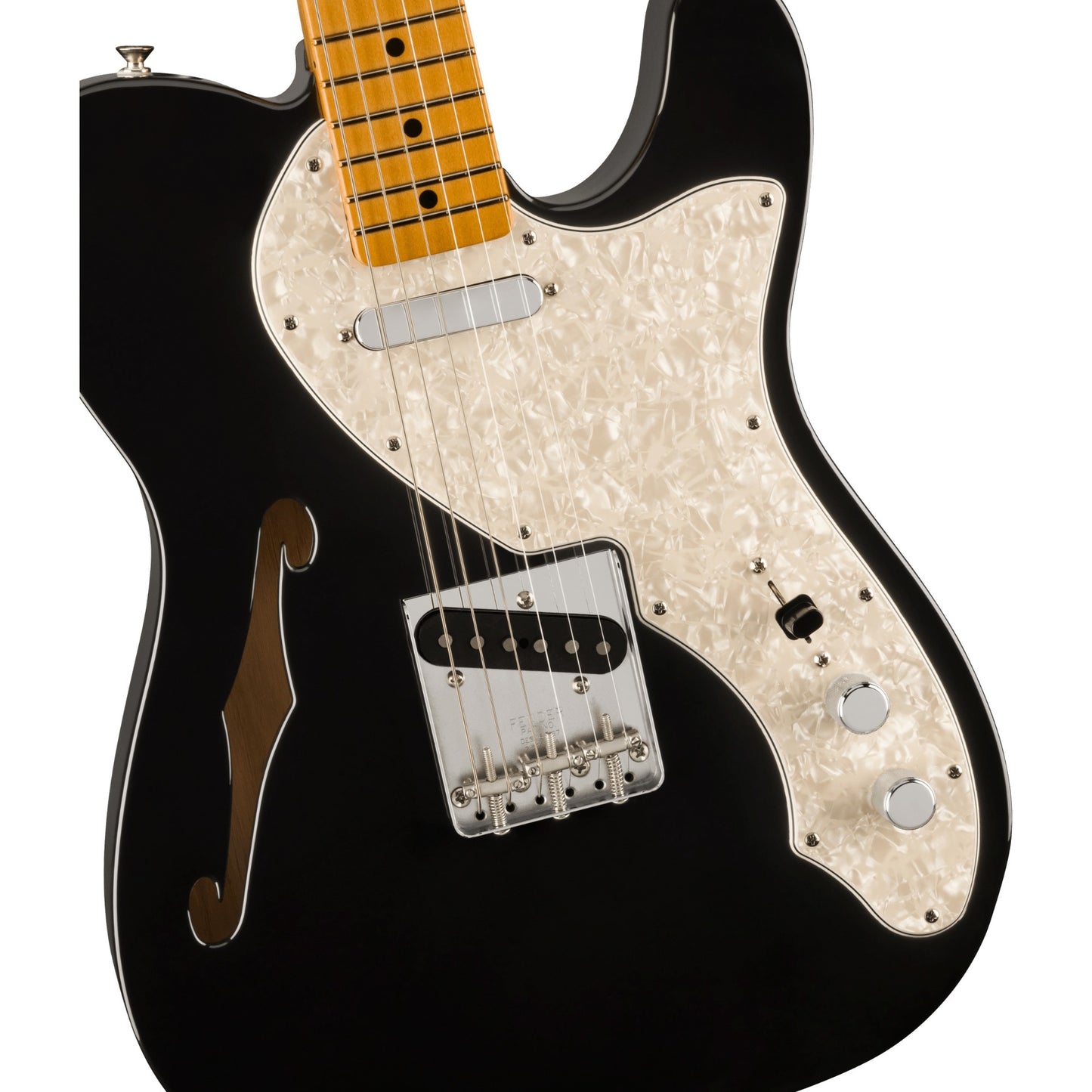 Fender Vintera® II '60s Telecaster® Thinline Electric Guitar - Black