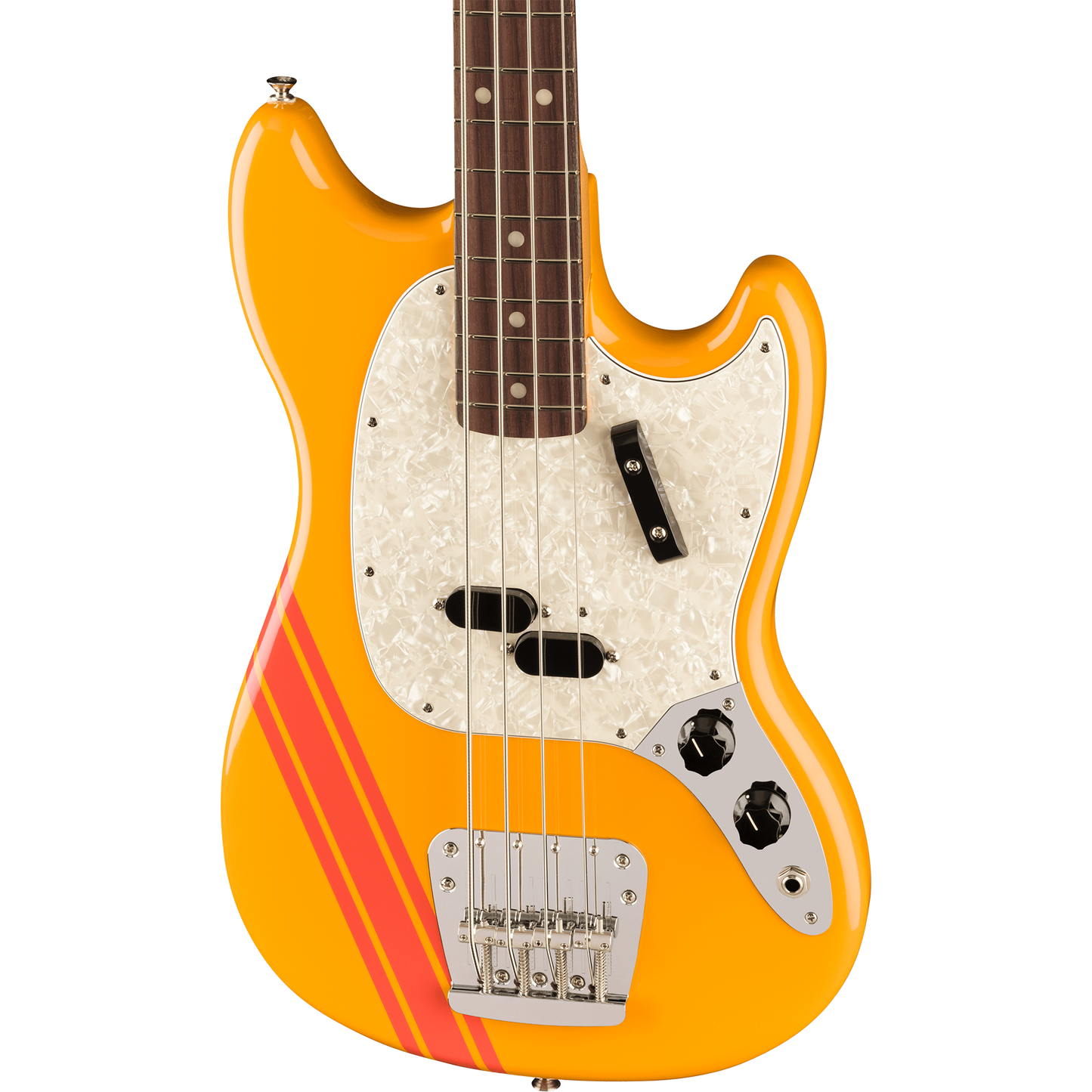 Fender Vintera® II '70s Competition Mustang® Electric Bass, Competition Orange