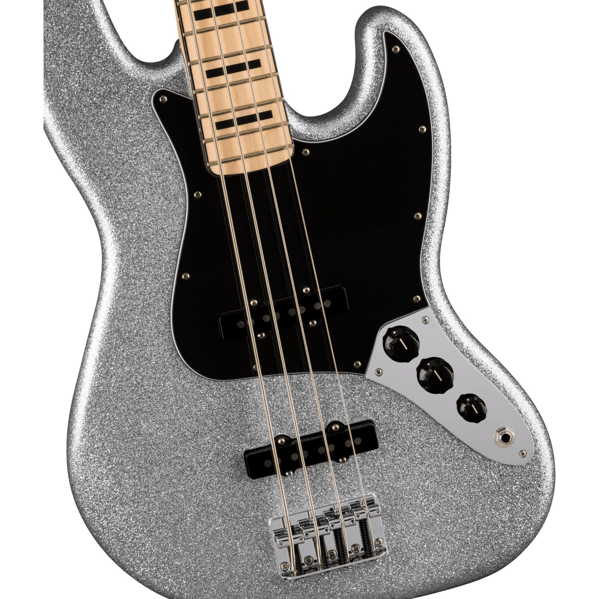 Fender Artist Series Mikey Way Limited Edition Jazz Bass - Silver Sparkle