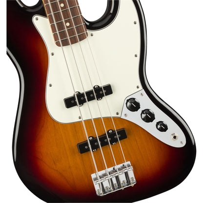 Fender Player Jazz Electric Bass Pau Ferro Fingerboard, 3 Color Sunburst