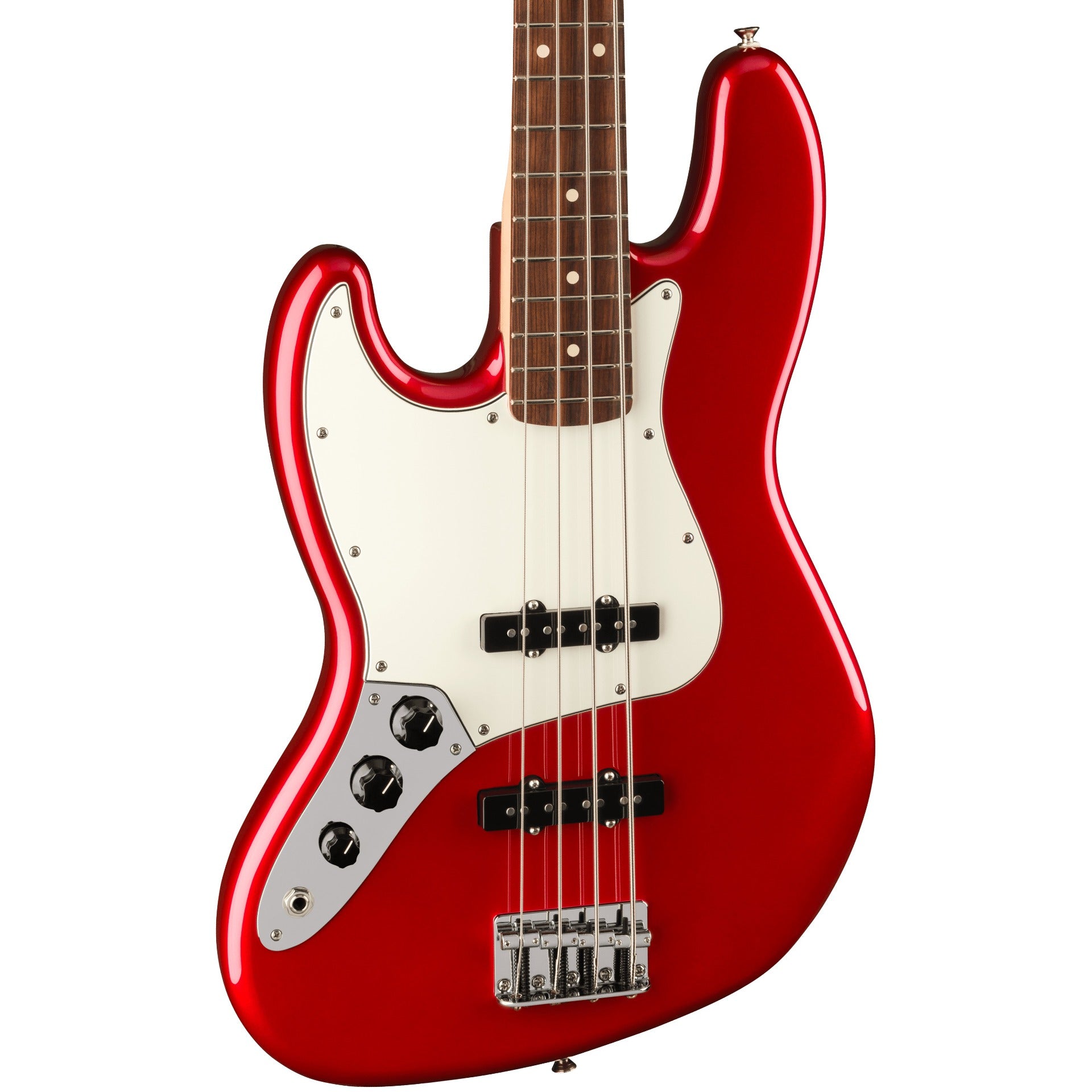 Fender Player Jazz Bass® Left-Handed, Pau Ferro, Candy Apple Red – Alto ...