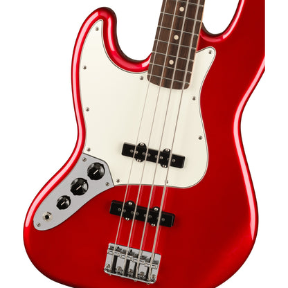 Fender Player Jazz Bass® Left-Handed, Pau Ferro, Candy Apple Red