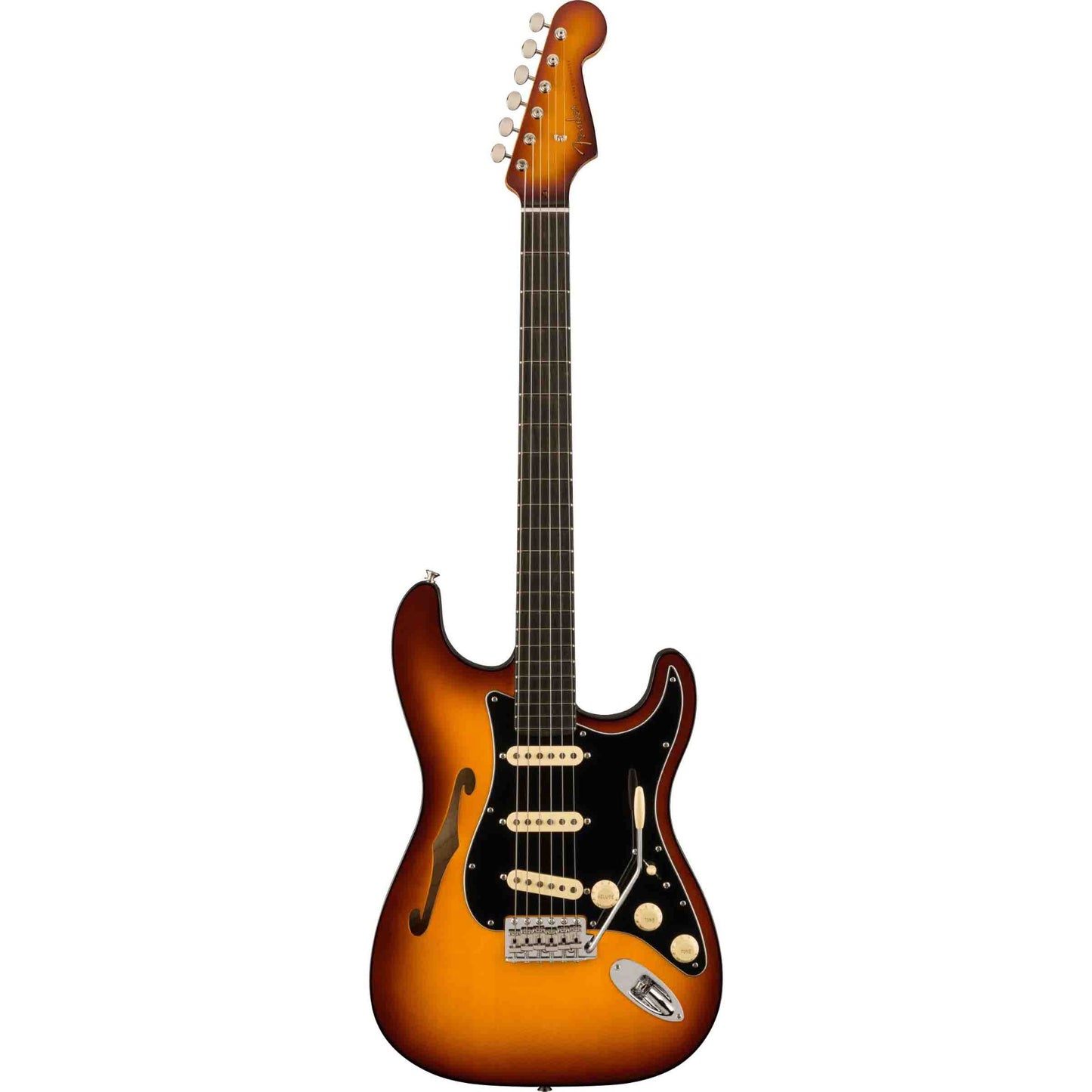 Fender LTD Suona Stratocaster Thinline - Violin Burst, Ebony Fingerboard