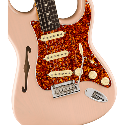 Fender American Professional II Stratocaster Thinline - Transparent Shell Pink