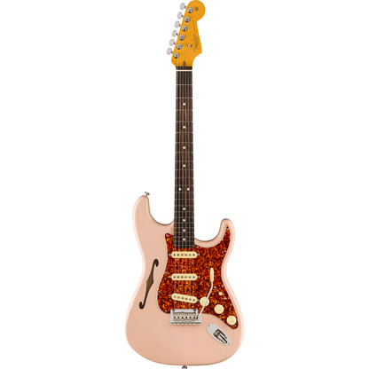 Fender American Professional II Stratocaster Thinline - Transparent Shell Pink