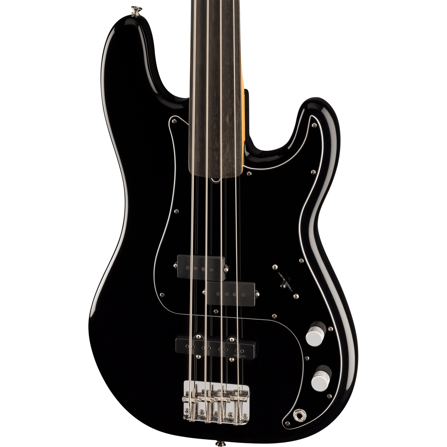 Fender Tony Franklin Fretless Precision Bass - Ebony Fingerboard, Black