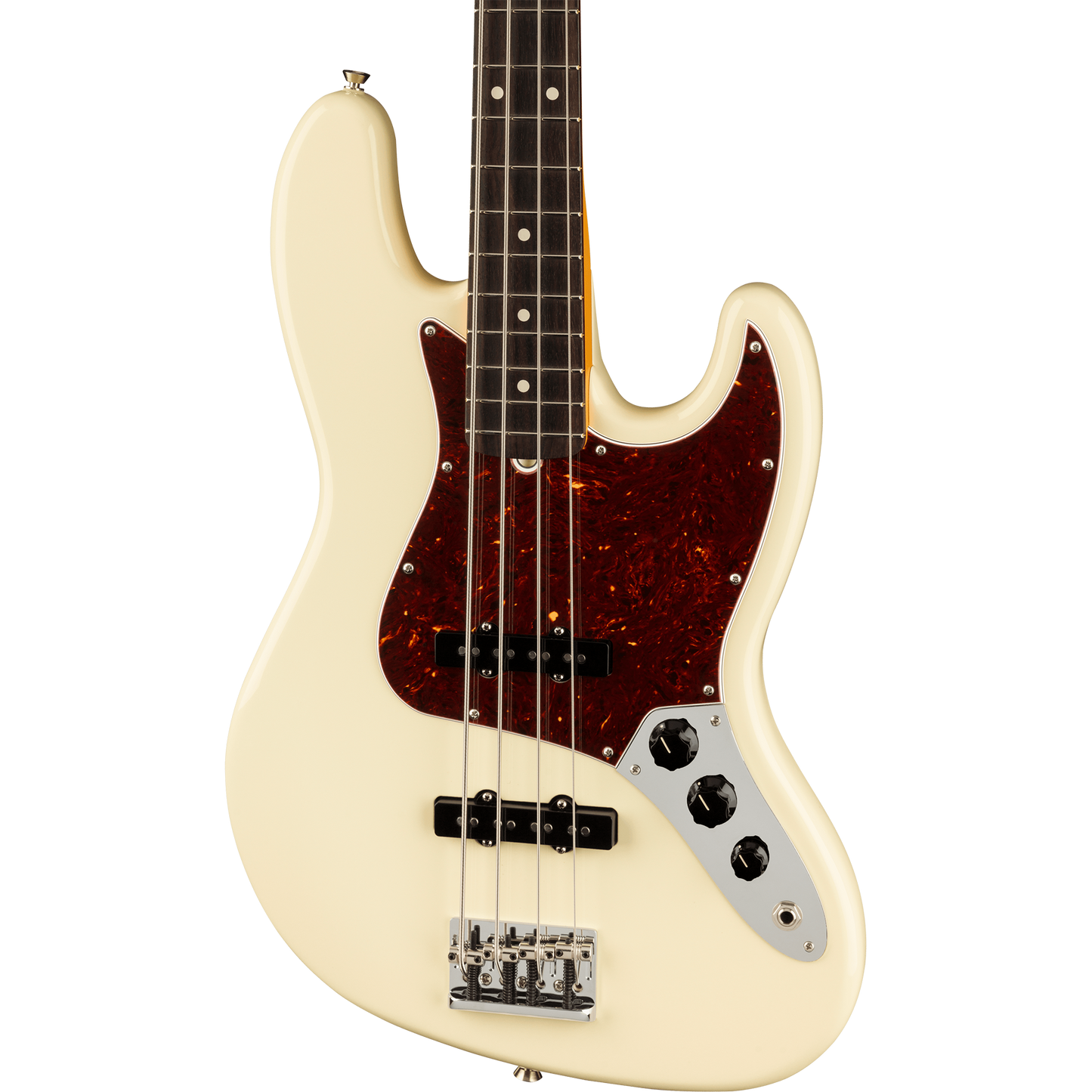 Fender American Professional II Jazz Bass® Electric Bass, Olympic White