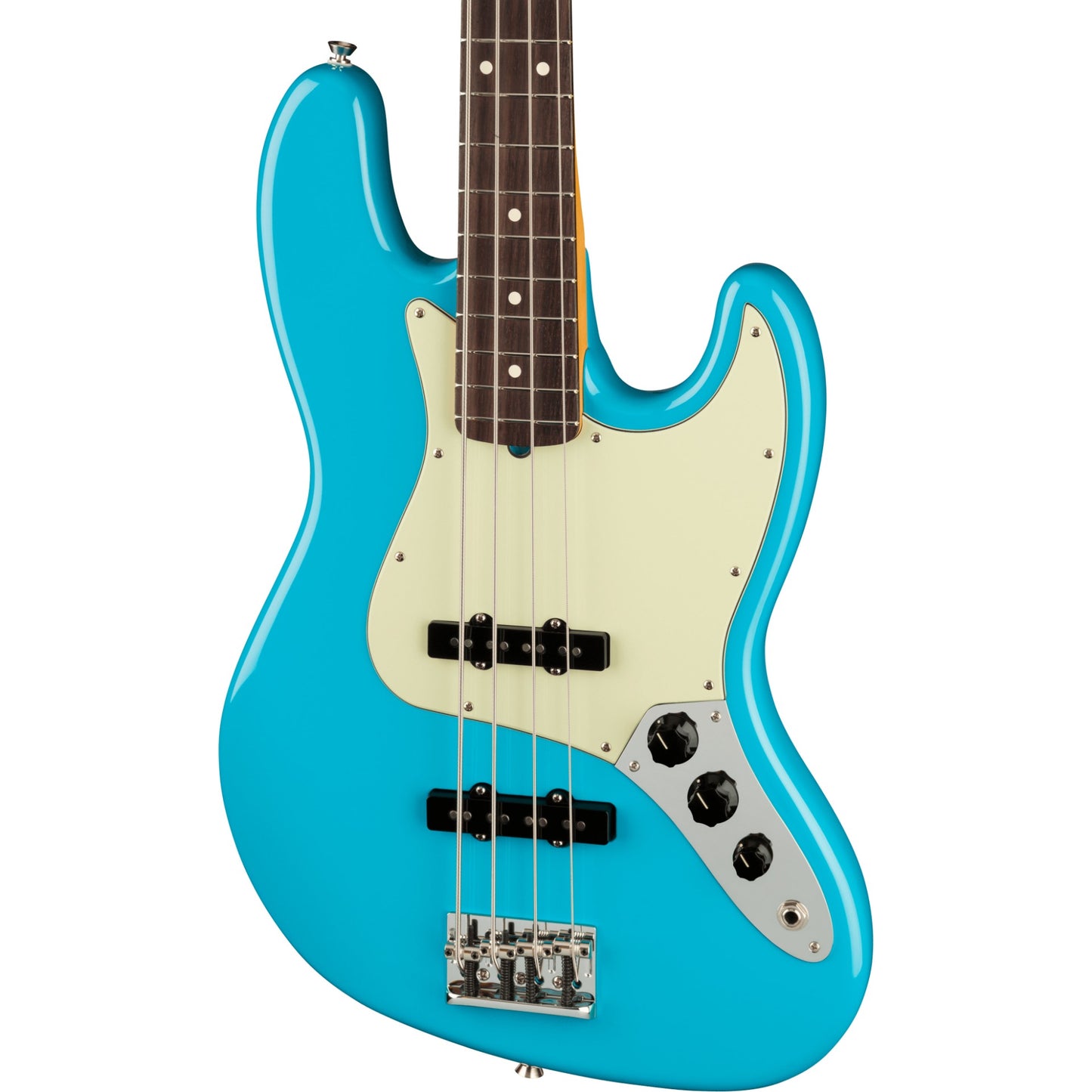 Fender American Professional II Jazz Bass - Miami Blue, Rosewood Fretboard