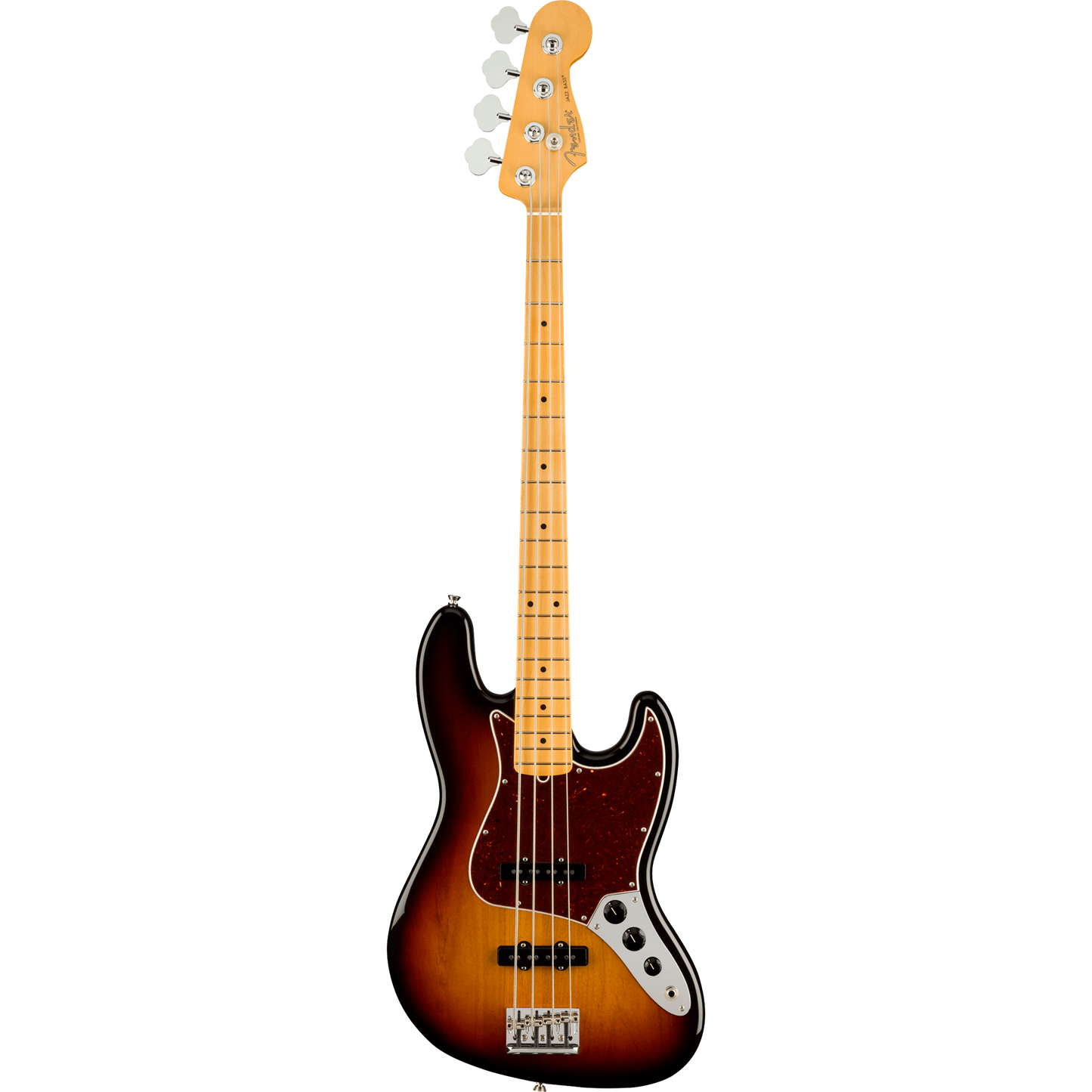 Fender American Professional II Jazz Bass - 3-Color Sunburst, Maple Fretboard