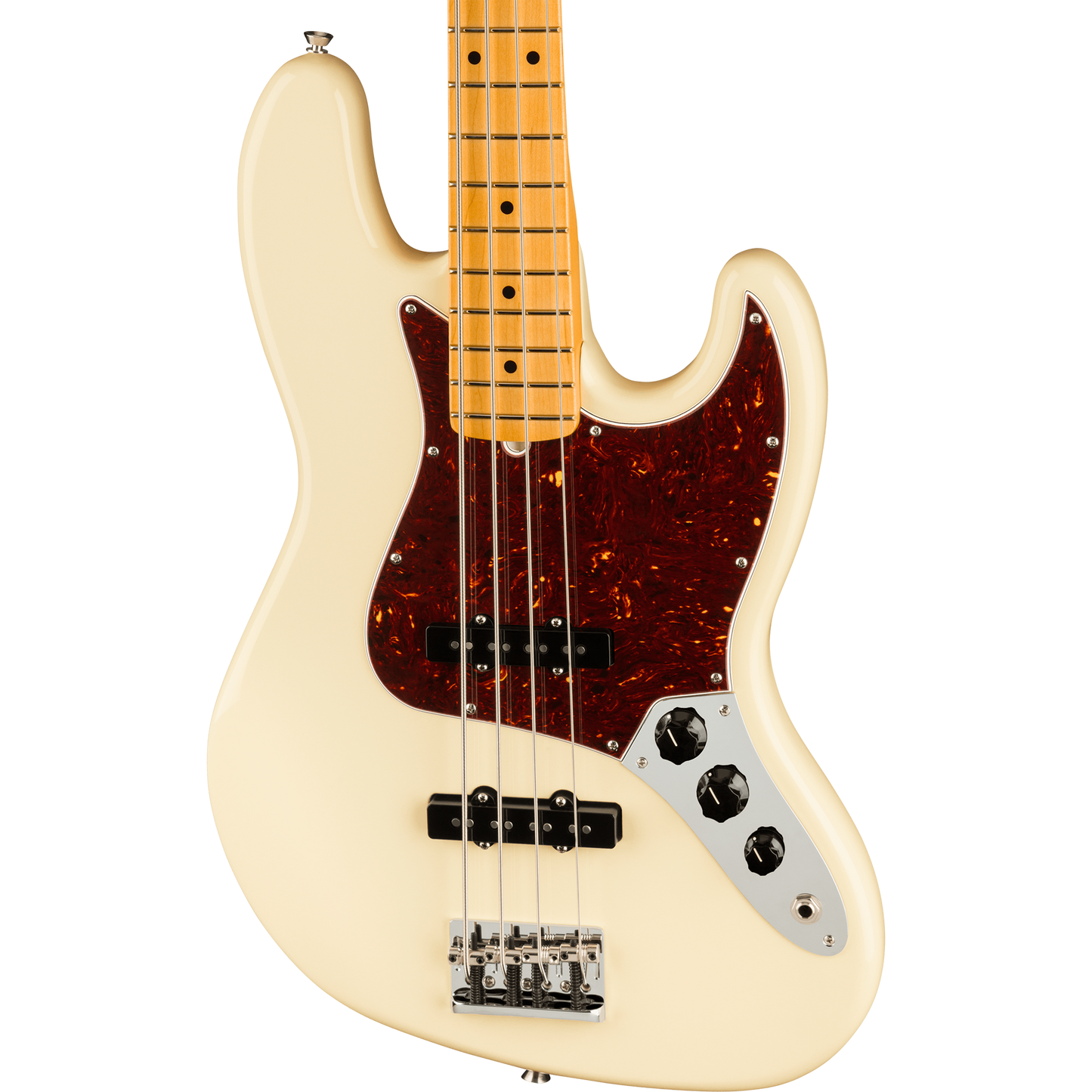 Fender American Professional II Jazz Bass® Electric Bass, Olympic White