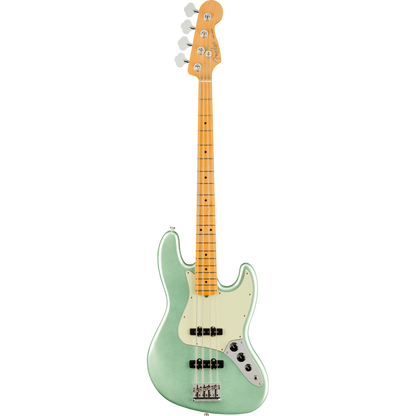 Fender American Professional II Jazz Bass® 5-String Electric Bass, Mystic Surf Green