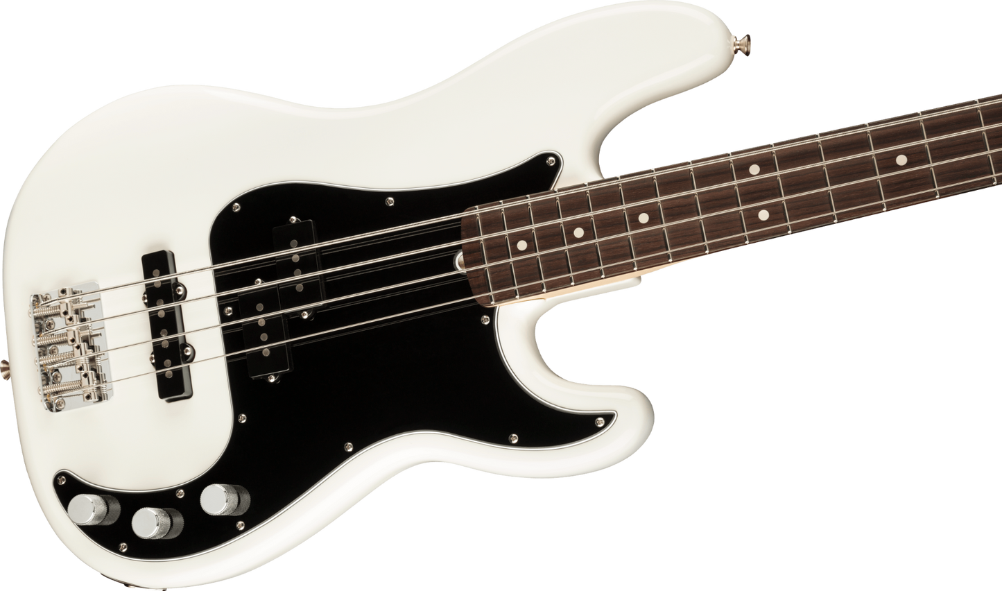 Fender American Performer Precision Bass 4 String Bass in Arctic White