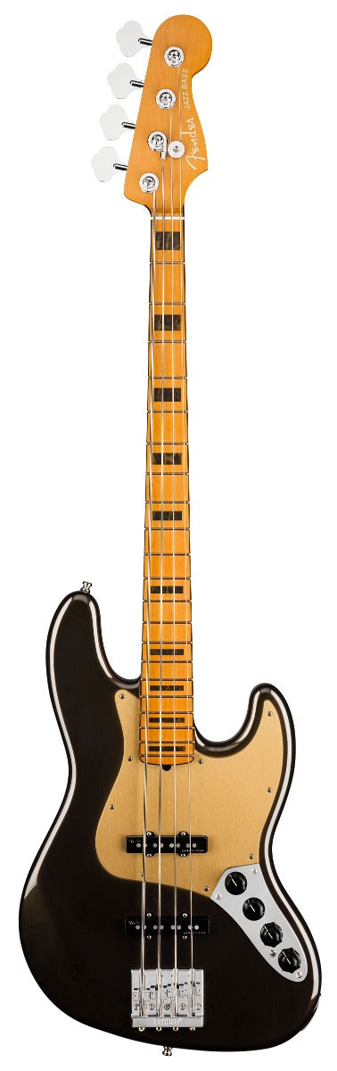 Fender American Ultra Jazz Bass® Electric Bass, Texas Tea