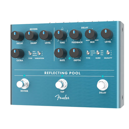 Fender Reflecting Pool Delay and Reverb Pedal