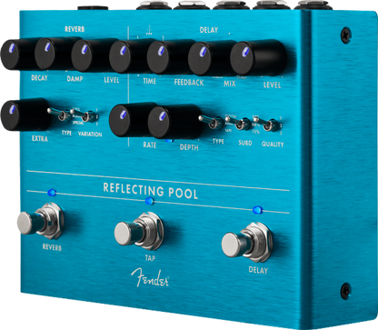 Fender Reflecting Pool Delay and Reverb Pedal