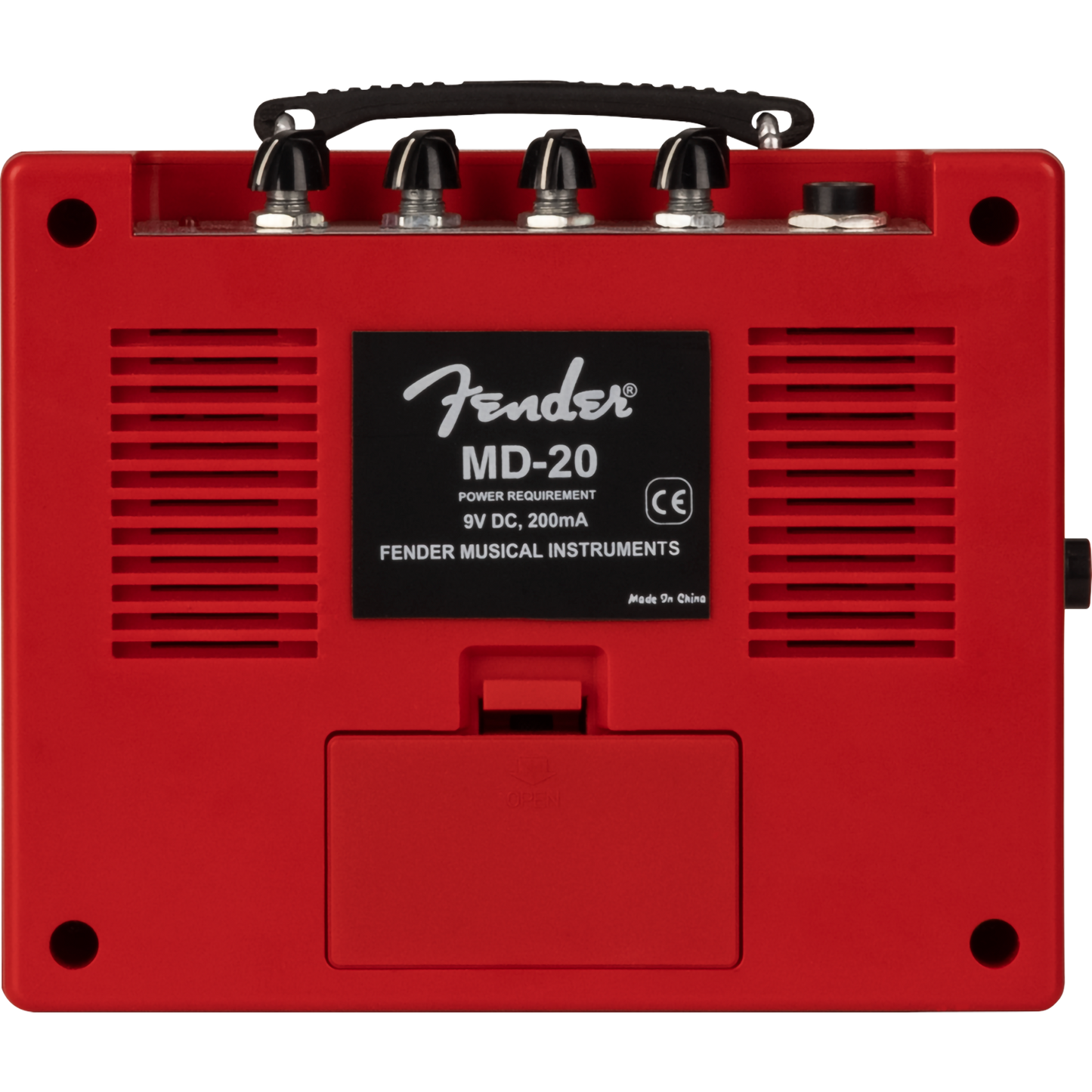 Fender Mini Deluxe Amp in Red