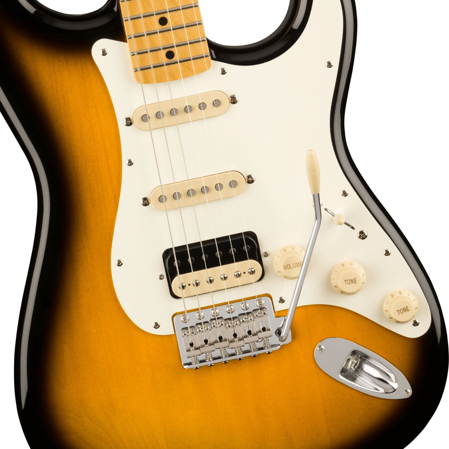 Fender JV Modified '50s Stratocaster® HSS Electric Guitar, 2-Color Sunburst