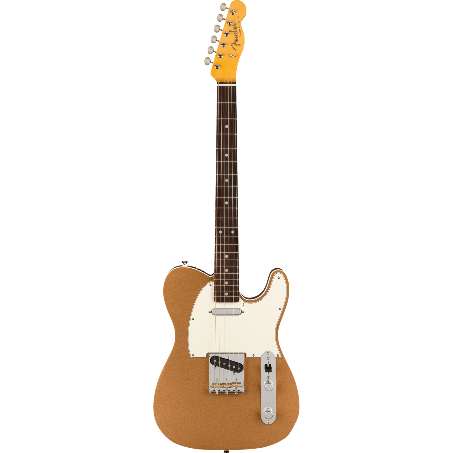 Fender JV Modified '60s Custom Telecaster® Electric Guitar, Firemist Gold