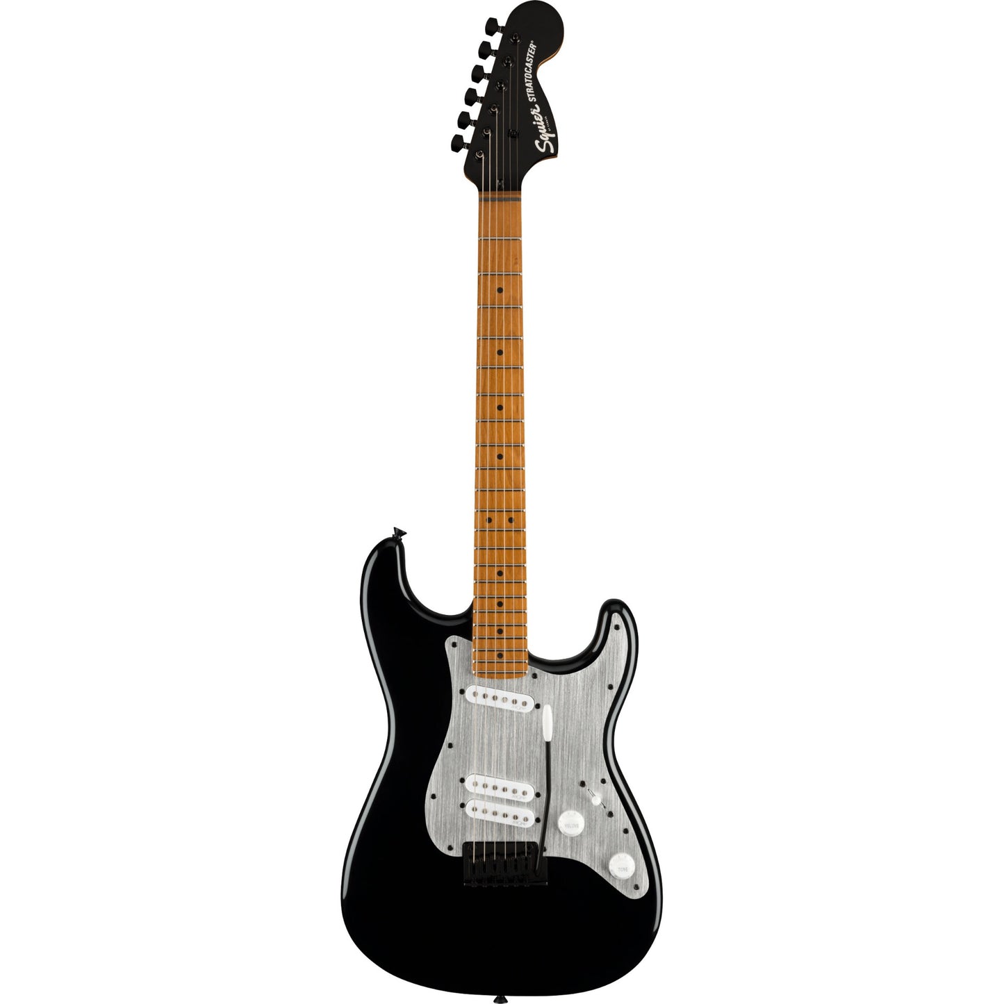 Squier Contemporary Stratocaster Special - Black with Silver Anodized Pickguard