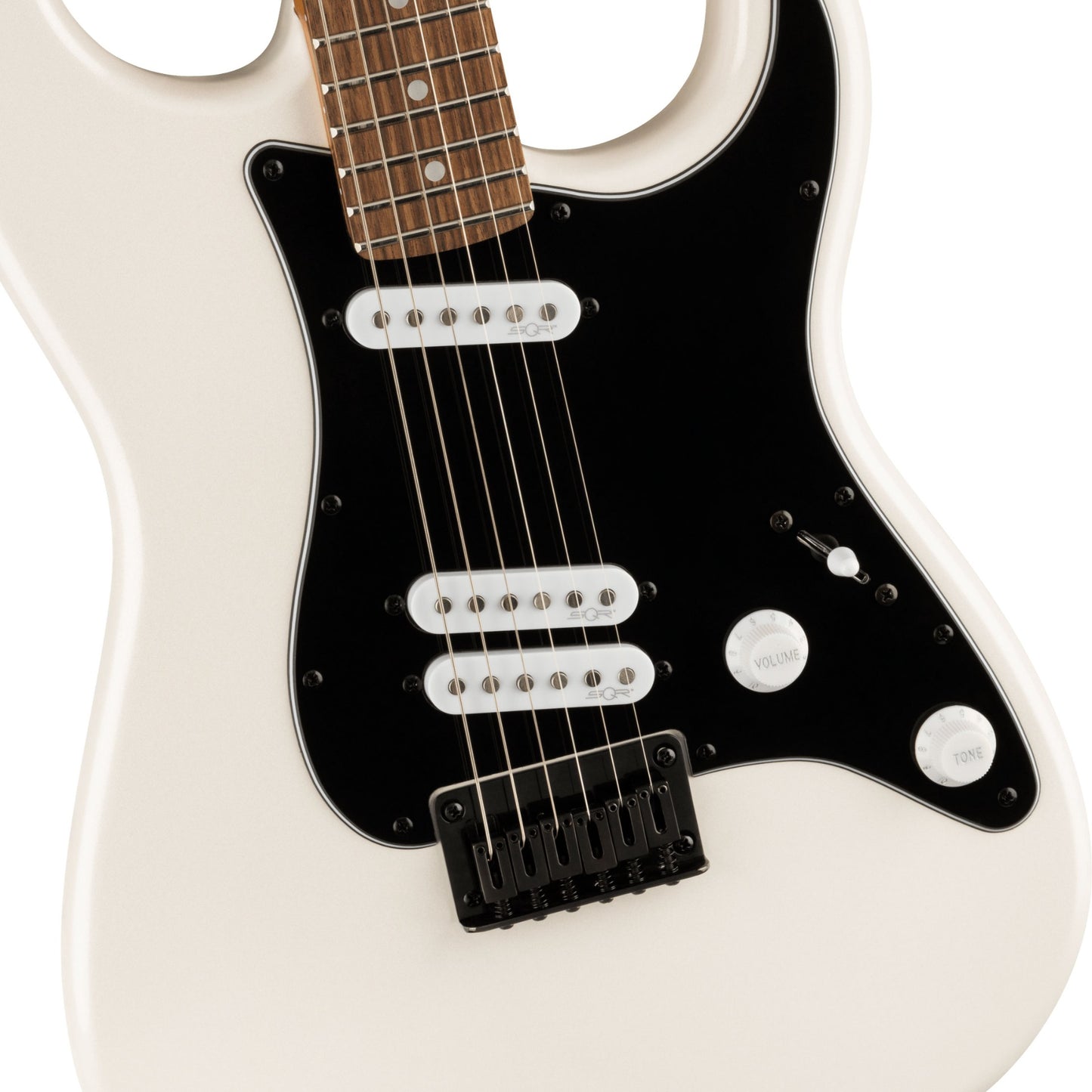 Squier Contemporary Stratocaster Special HT Electric Guitar, Pearl White