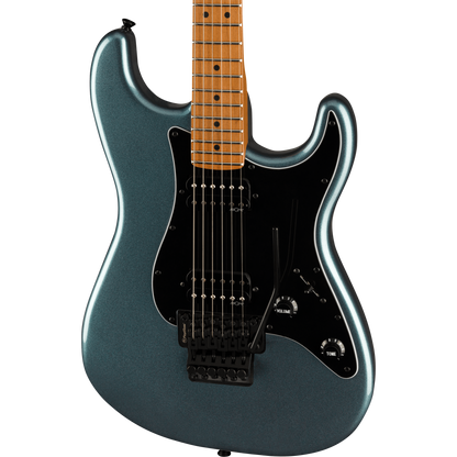 Squier Contemporary Stratocaster® HH FR, Black Pickguard, Gunmetal Metallic