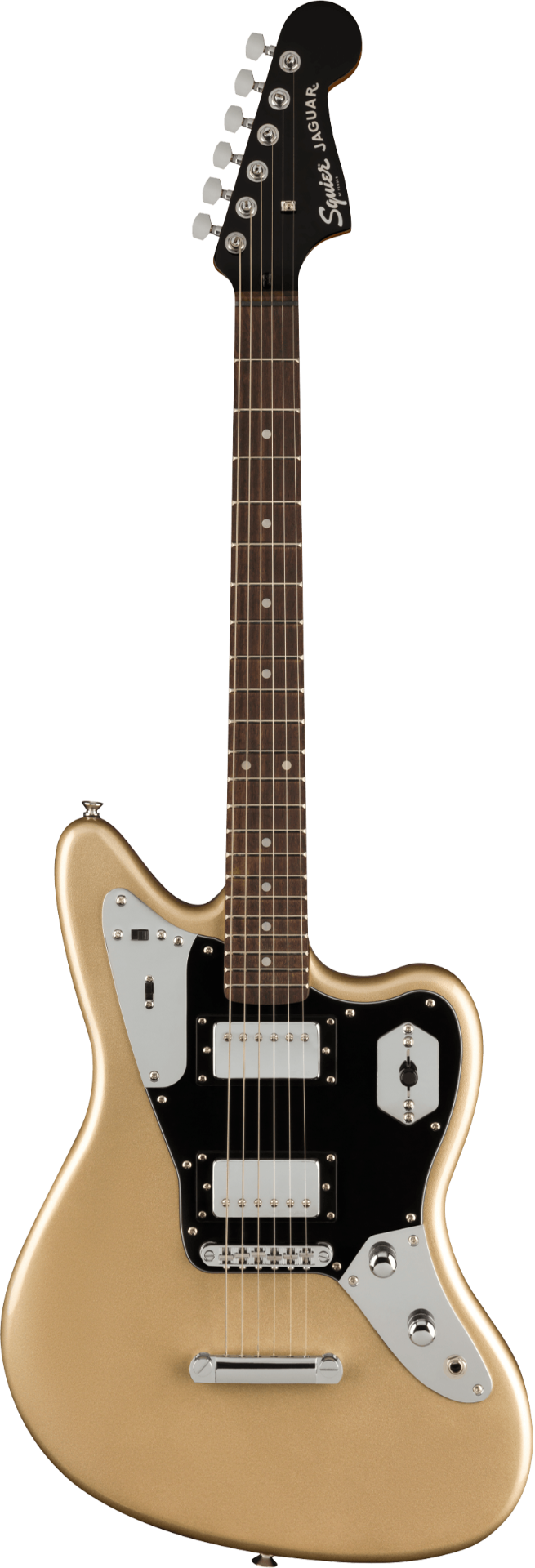 Squier Contemporary Jaguar HH Electric Guitar in Shoreline Gold