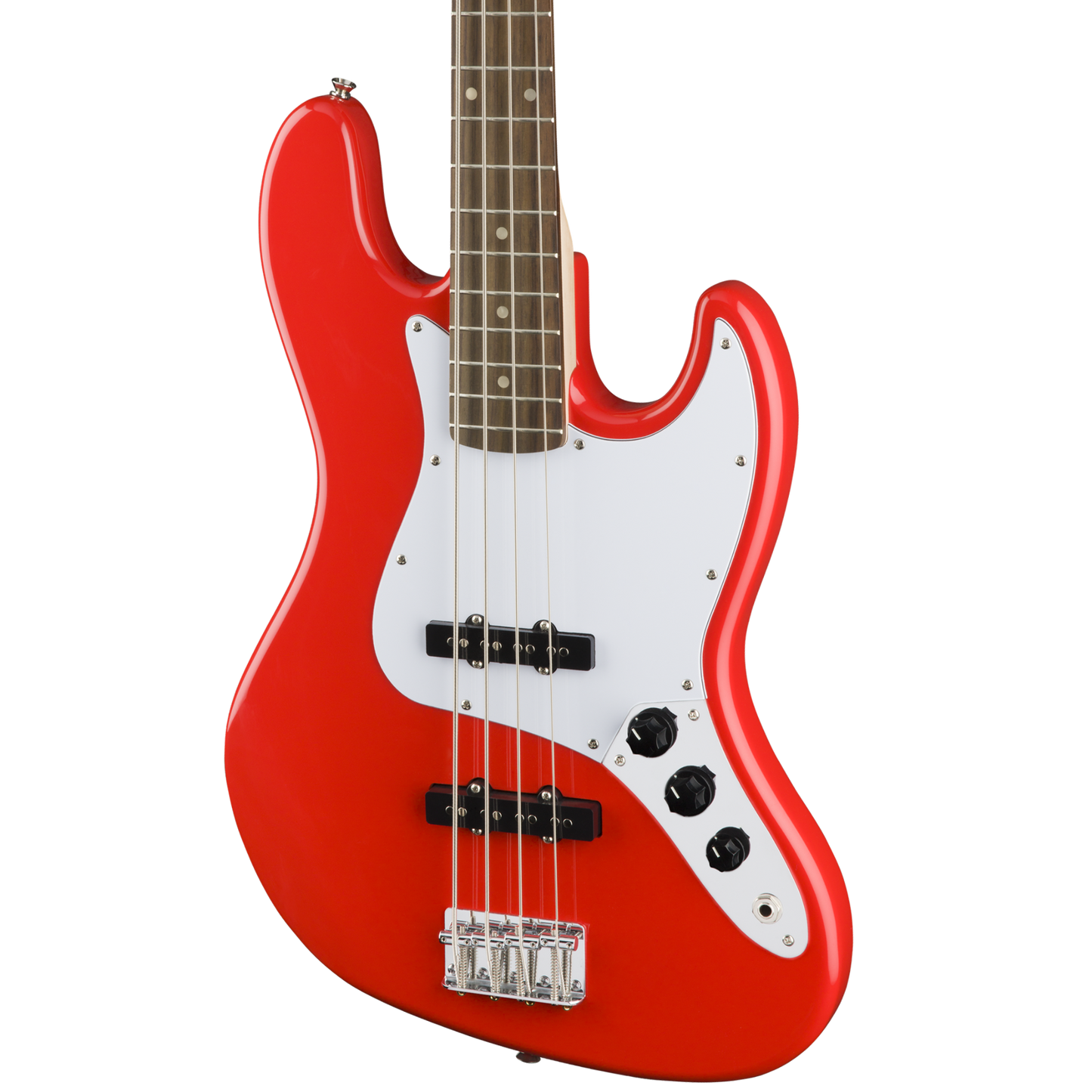 Squier Affinity Series Jazz Bass in Race Red