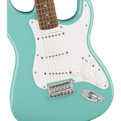 Squier Bullet Stratocaster - Hard Tail - Laurel Fingerboard - Tropical Turquoise