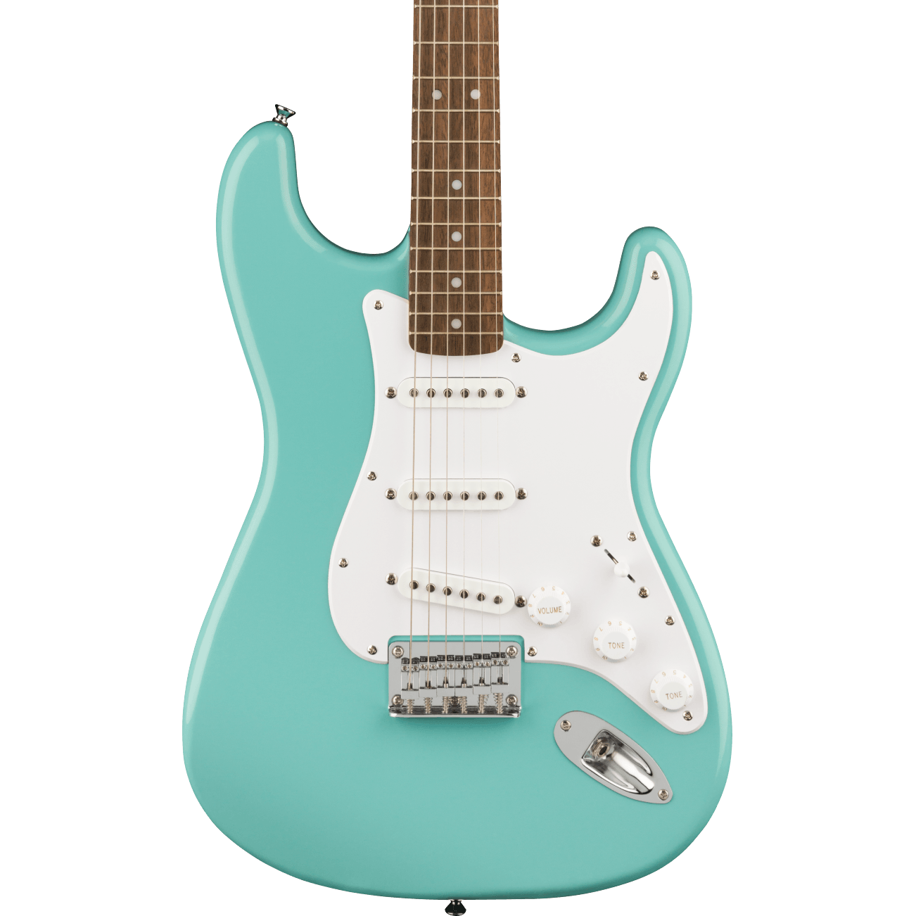 Squier Bullet Stratocaster - Hard Tail - Laurel Fingerboard - Tropical Turquoise