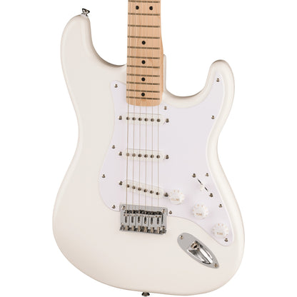 Squier Sonic Stratocaster HT - Maple Fingerboard, White Pickguard, Arctic White