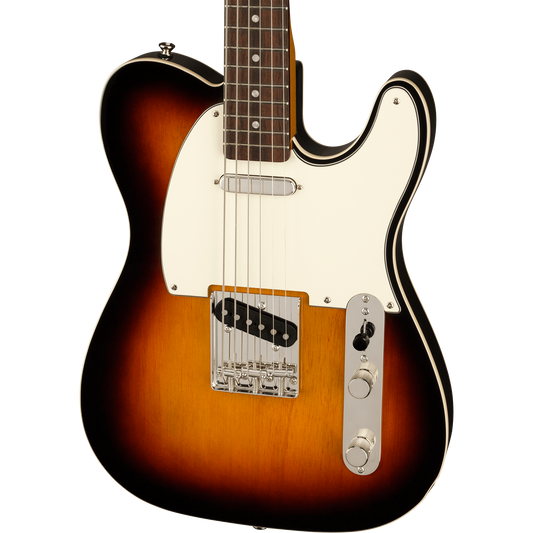 Squier Classic Vibe Baritone Custom Telecaster Electric Guitar, Sunburst