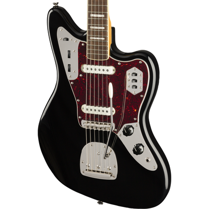 Squier Classic Vibe '70s Jaguar Electric Guitar - Laurel Fingerboard, Black