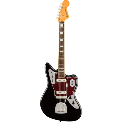 Squier Classic Vibe '70s Jaguar Electric Guitar - Laurel Fingerboard, Black