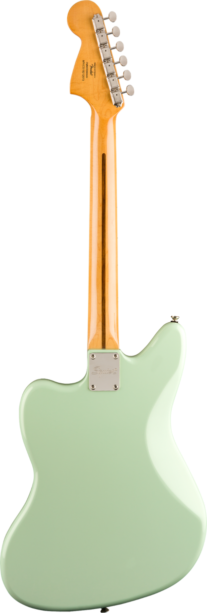 Squier Classic Vibe 70's Jaguar Electric Guitar, Indian Laurel, Surf Green