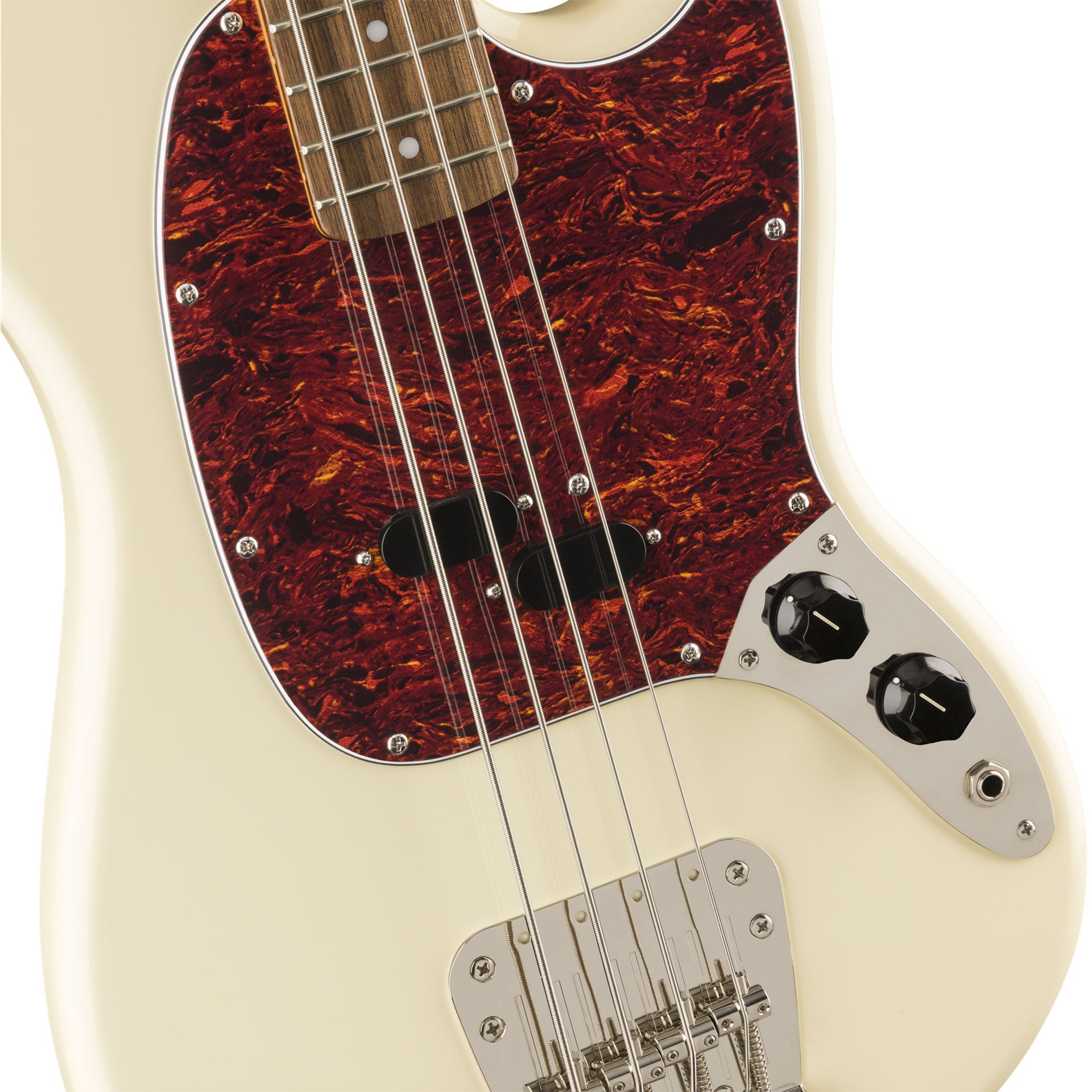 Squier Classic Vibe ‘60s Mustang Bass in Olympic White