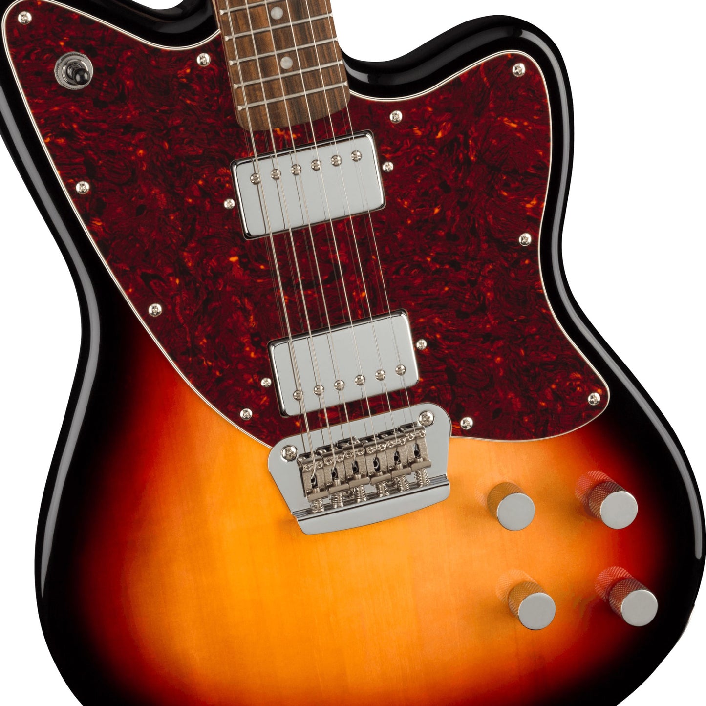 Squier Paranormal Series Toronado Electric Guitar in 3 Tone Sunburst