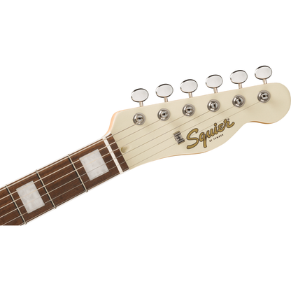 Squier Limited Edition Paranormal Offset Telecaster SJ - Laurel Fingerboard, Tortoiseshell Pickguard, Olympic White