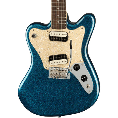 Squier Paranormal Series Super Sonic Electric Guitar in Blue Sparkle