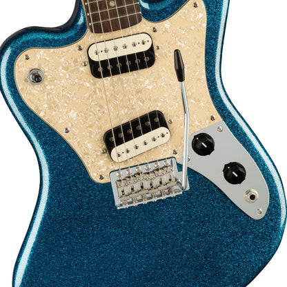 Squier Paranormal Series Super Sonic Electric Guitar in Blue Sparkle