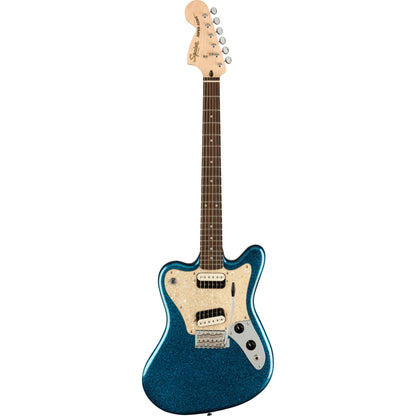 Squier Paranormal Series Super Sonic Electric Guitar in Blue Sparkle